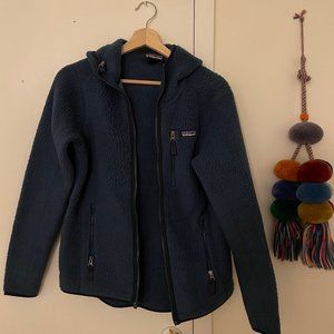 Patagonia Zip-Up Navy Fleece